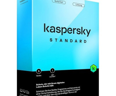 SW ANTIVIRUS KASPERSKY STANDARD 5 PCS