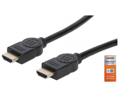 CABO HDMI 5MT (M/M) 4K@60Hz UHD 18 Gbps PRETO MANHATTAN