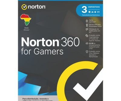 SW ANTIVIRUS NORTON 360 GAMERS  1 USER 3 DEVICE - ESD