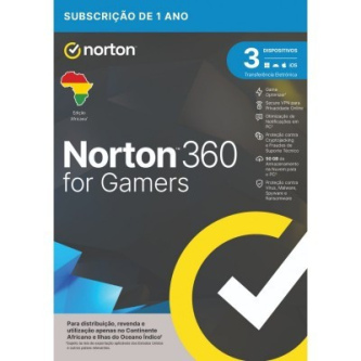 SW ANTIVIRUS NORTON 360 GAMERS  1 USER 3 DEVICE - ESD