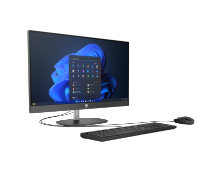 PC HP AIO 240 G10 23.8" I3-N3000 FHD 8GB 512GB SSD W11P PRETO