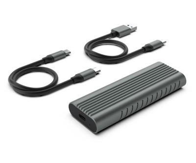 CAIXA EXT. EWENT USB 3.2 USB C-C E USB C-A (M) 