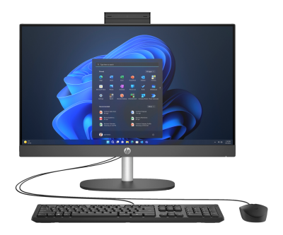 PC HP  AIO 240 23.8" I7-1355U FHD 16GB 512 SSD W11P PRETO